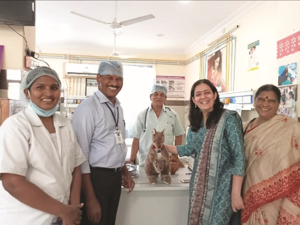 Extra mile visits SNCU at Nalgonda district and extends nursing support to KMC ward. We have donated electrical breast pumps for easy milk