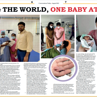 saving the world baby at a time in media the extra mile foundation